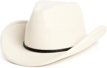 Plus Size Felt Cowboy Hats Western Fedora Hat Warm Multi Size Wide Brim Cowgirl Hat for Man Woman