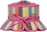 Reversible Straw Sun Hat Unique Petal Shape Foldable Casual Outdoor Beach Sun Hat for Summer