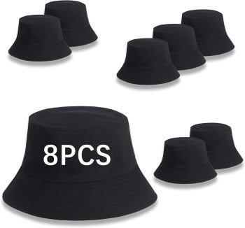 Bucket Hats Bulk Solid Color Blank Hat Bucket Hats for Men Women and Adults