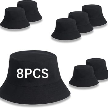 Bucket Hats Bulk Solid Color Blank Hat Bucket Hats for Men Women and Adults