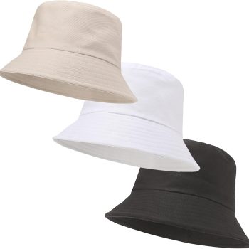 Unisex Athletic Bucket Hat Solid Colors Sun Hat with UV Protection for Outdoor Sports Packable Summer Hats