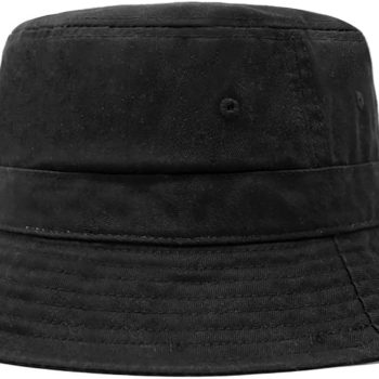 Summer Bucket Hat Cotton Sun Hat for Beach Golf Fishing Outdoor Vacation Boonie for Men and Women