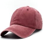 Unisex Vintage Washed Distressed Baseball Cap Twill Adjustable Dad Hat