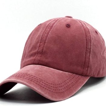 Unisex Vintage Washed Distressed Baseball Cap Twill Adjustable Dad Hat