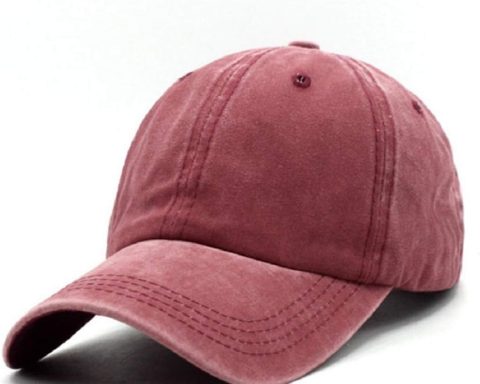 Unisex Vintage Washed Distressed Baseball Cap Twill Adjustable Dad Hat