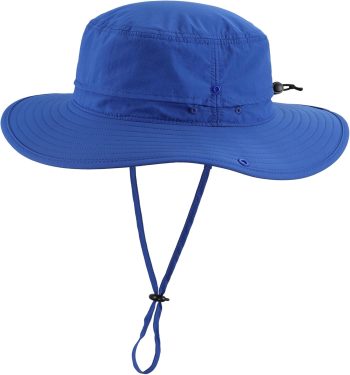 Sun Hat for Men Women Outdoor UV Protection Safari Hat for Fishing Hiking Gardening Breathable Cowboy Hat UPF 50+