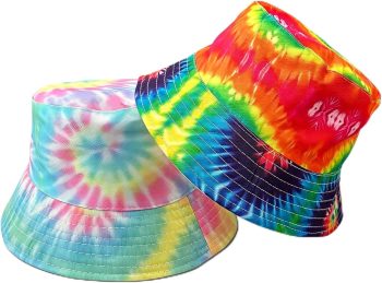 Bucket Hat Reversible Printed Packable Summer Beach Sun Hats for Women Men Travel Golf Outdoor
