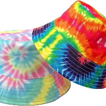 Bucket Hat Reversible Printed Packable Summer Beach Sun Hats for Women Men Travel Golf Outdoor