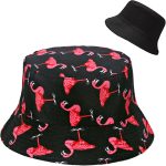 Bucket Hat Beach Sun Hat Fishing Hat for Women Men Outdoor Travel Reversible Double Side Wear Fisherman Hat