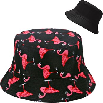 Bucket Hat Beach Sun Hat Fishing Hat for Women Men Outdoor Travel Reversible Double Side Wear Fisherman Hat