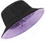 Oversize Bucket Hat Reversible Fisherman Sun Cap With Chin Strap Travel Beach Outdoor Hat For Men Women