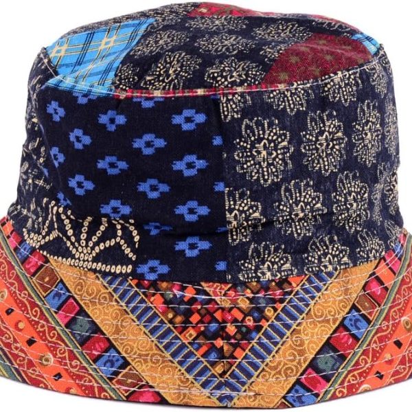 Unisex Trendy Reversible Lightweight Printed Bucket Hat Packable Outdoor