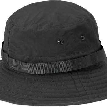 Washed Nylon Outdoor Wide Brim Sun Bucket Hat