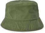 Washed Cotton Bucket Hat with Air Eyelets