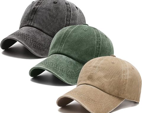 Washed Plain Vintage Baseball Cap Cotton Adjustable Twill Bulk Low Profile Classic Dad Hat for Men Women