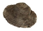 Hemp Sun Hat Wired Wide Brim Big Sizes Farmers Raw Hemp Natural Garden Summer Hippie Hat